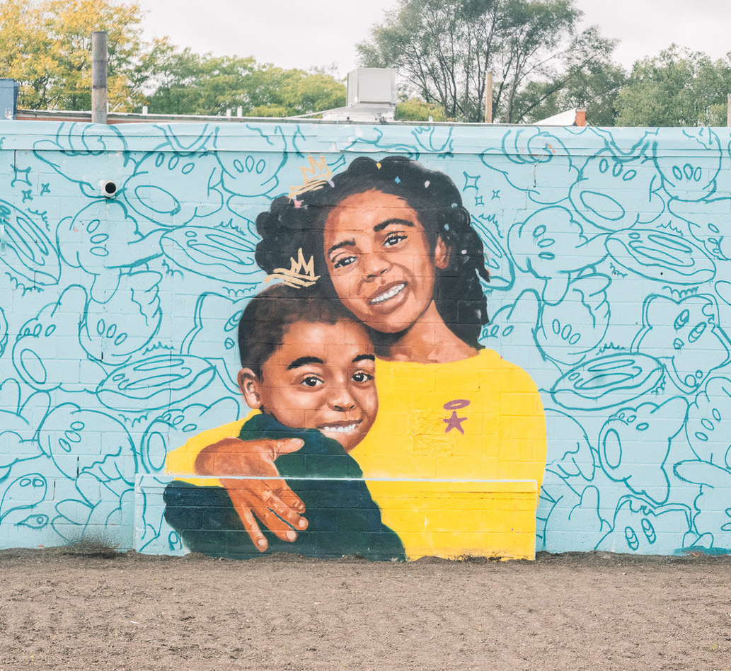 Noble Elementary Student Mural