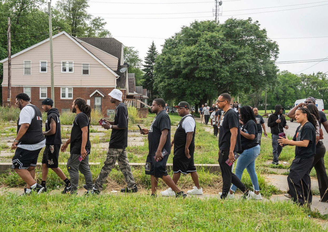 Community engagement scene